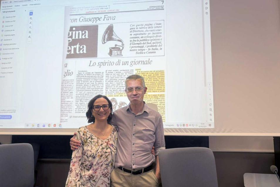 Marzia Finocchiaro e Ernesto De Cristofaro